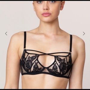 Agent Provocateur Demelza Bra and Panty 36D/ size 4